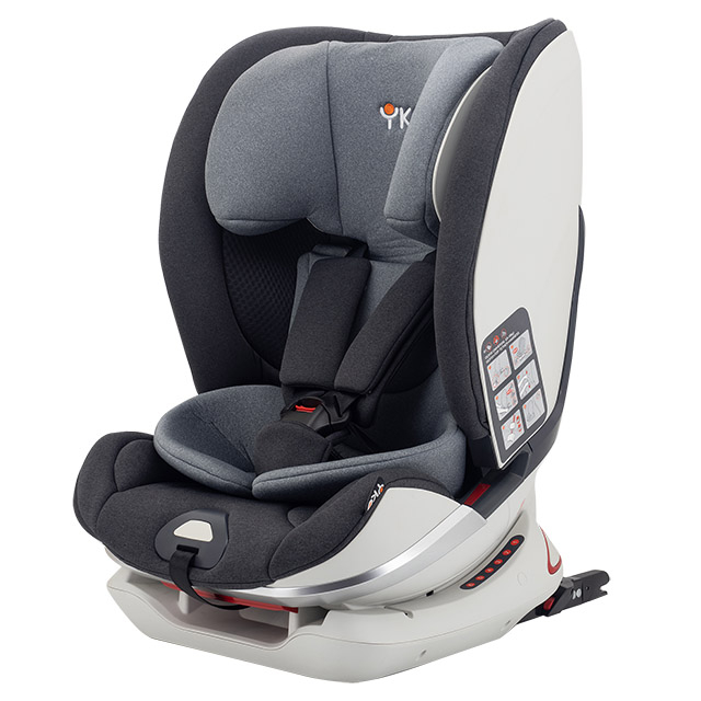 Seggiolino auto compatto bianco con Isofix